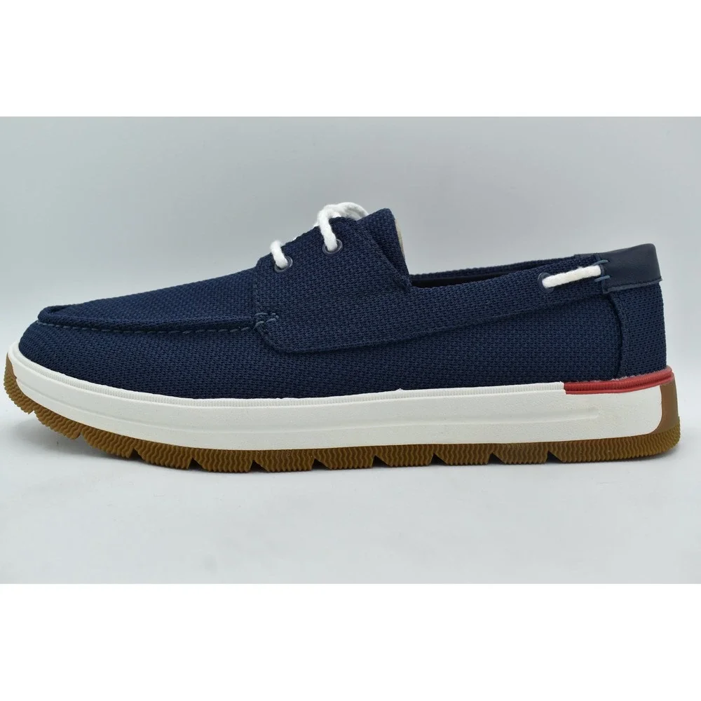 Sperry Womens Size 11 Augusta Boat Textile Navy Marine Boats Shoes Summer Beach